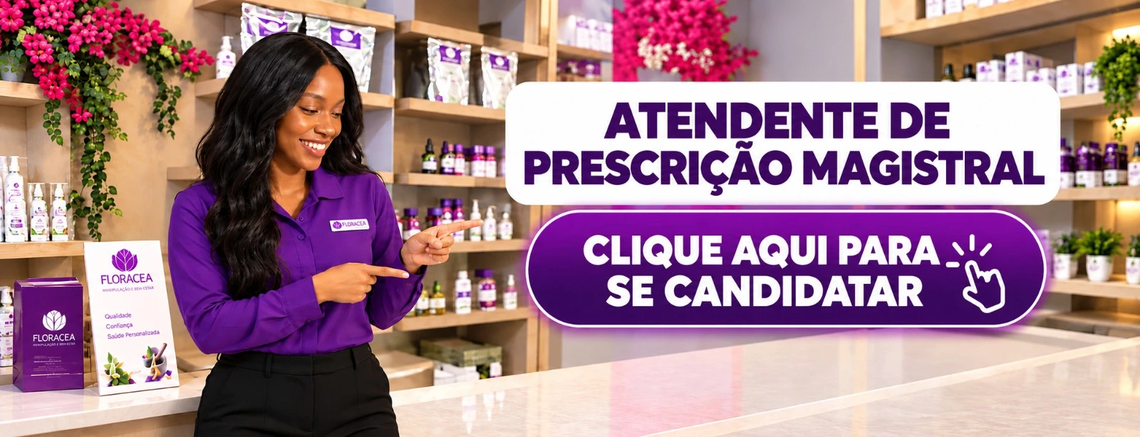 Vaga de Atendente de Prescrição Magistral